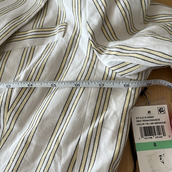 1. State Striped Blazer Size 8 - Picture 7 of 9